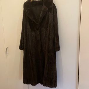 Real mink coat